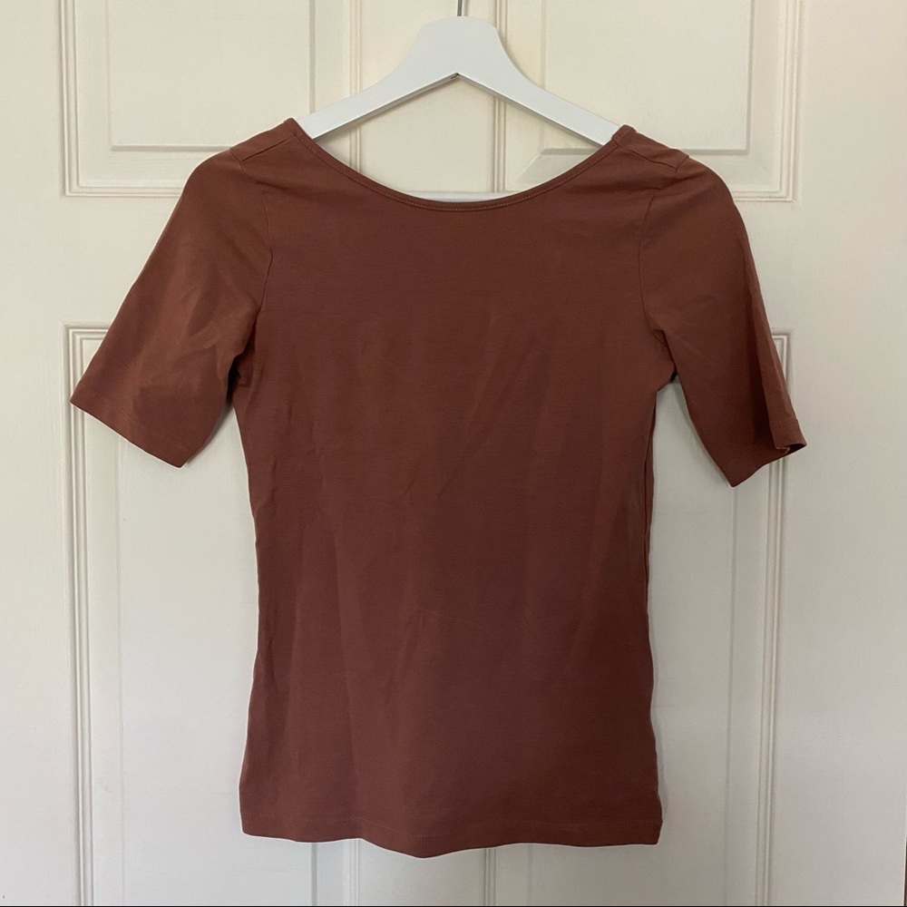 H&M scoop back top